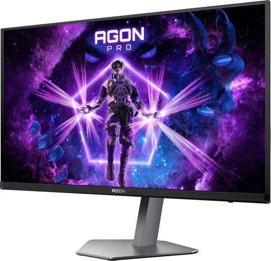AOC AGON PRO AG276QZD2 - QHD OLED Gaming Monitor - 280Hz - Esports Base - HDMI 2.1 - USB-hub - 27 inch