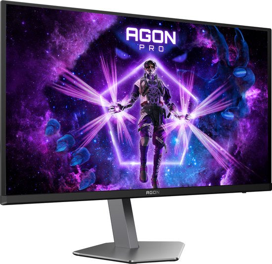 AOC AGON PRO AG276UZD - 4K QD-OLED Gaming Monitor - USB-C 65w - DisplayPort 2.1 - HDMI 2.1 - 240hz - 27 inch