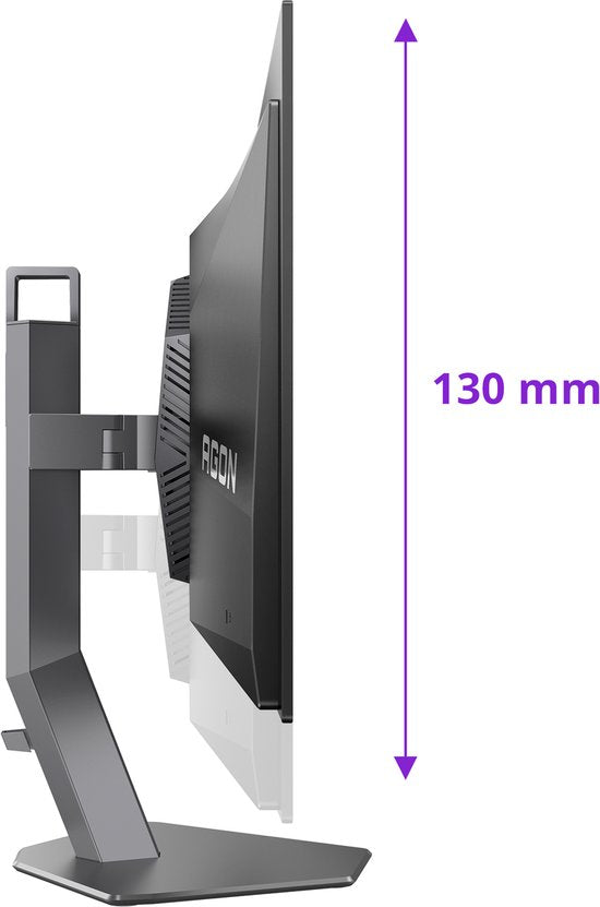 AOC AGON PRO AG276UZD - 4K QD-OLED Gaming Monitor - USB-C 65w - DisplayPort 2.1 - HDMI 2.1 - 240hz - 27 inch